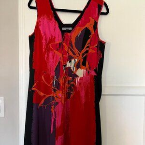 Colorful Classiques Entier Silk Dress